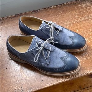 Cole Haan blue dual tone Grand.Os